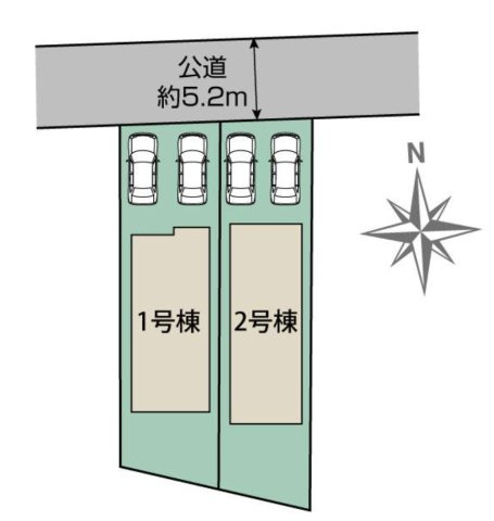 【区画図】 | ◇◆秦野市羽根 新築戸建 全2棟【2号棟】◆◇