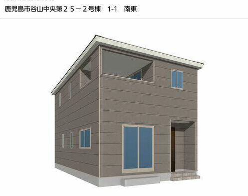 谷山中央2丁目(建物：28.17坪・土地：49.03坪)新築住宅の画像