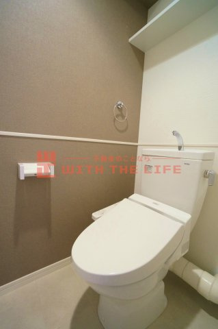 プレジデント正弥久留米駅前のトイレ|シンプルで使いやすいトイレです
