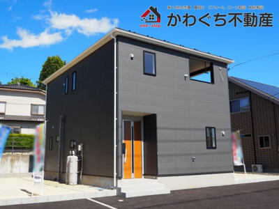 【外観】 | Cradle garden　二本松市油井第６　３号棟 | ★内覧予約で新米2kg★　いつでも見学OKです！