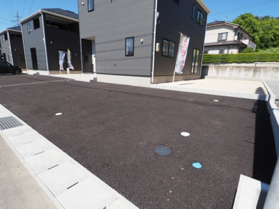 【駐車場】 | Cradle garden　二本松市油井第６　３号棟 | ★内覧予約で新米2kg★