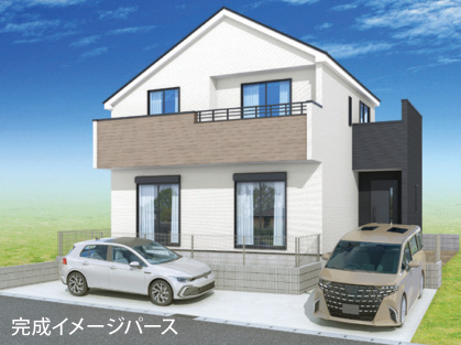 泉区下和泉3丁目 新築戸建 4890万円の外観パース