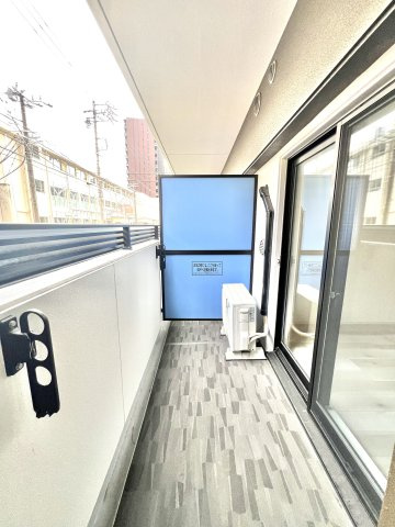 CREST TAPP金山のバルコニー|広々としたバルコニーです