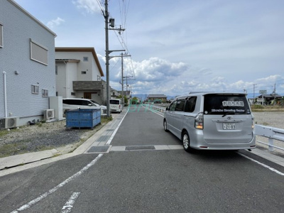 【前面道路含む現地写真】 | 草津市下笠町ニュータウン２期２号地