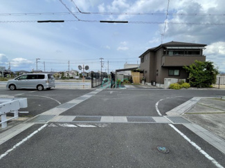 【前面道路含む現地写真】 | 草津市下笠町ニュータウン２期２号地