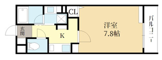 【間取り】 | THE ROSE RES 一乗寺