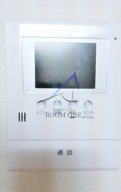 ブラン　シャトーのセキュリティ|モニター付きインターホンです。
