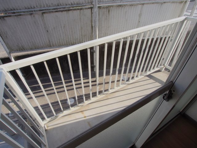 フォレストサイドⅡ番館のバルコニー