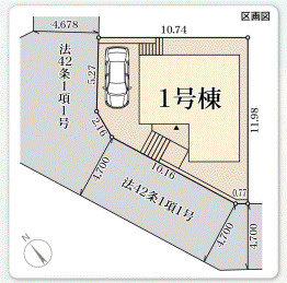 【区画図】 | リーブルガーデン枚方市高田２丁目２期 | 区画図