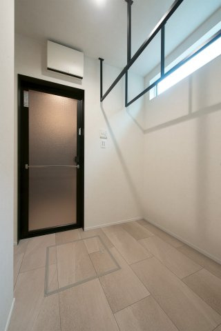 花山台土地の完成予想図|脱衣所兼室内乾燥室参考プランです。