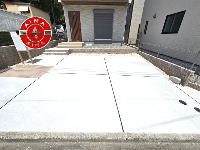 大野城市乙金東3丁目第1-3棟（3号棟）の外観|広々した駐車場です。