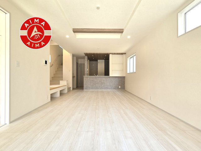 大野城市乙金東3丁目第1-3棟（3号棟）の居間・リビング|多くの時間を過すことになるリビングだからこそ、いつも穏やかな空間・解放感が味わえ毎日が充実します。