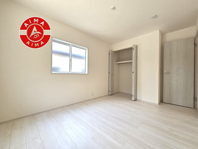 大野城市乙金東3丁目第1-3棟（3号棟）の和室|将来的に、琉球畳を引きまして和室風にすることも可能です。