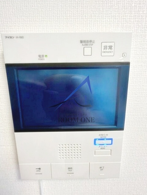 ラグゼナ錦糸町のセキュリティ|モニター付きインターホンです。