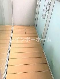 C_Roomsのバルコニー
