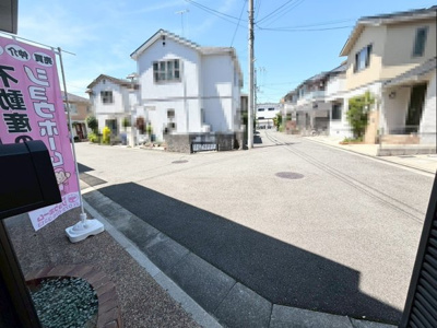 【前面道路含む現地写真】 | 高槻市野田４丁目　中古戸建