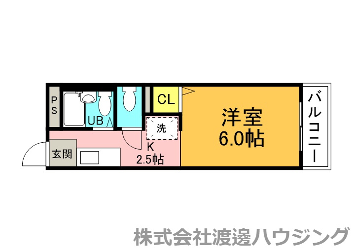 ヴィラージュみのお A棟の間取り