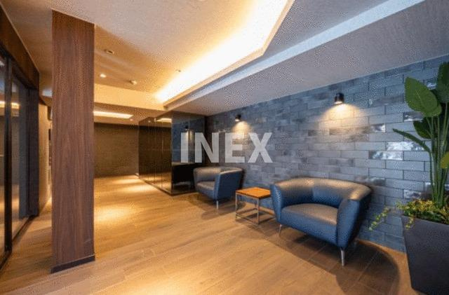 横浜市中区福富町西通の賃貸マンションのロビー