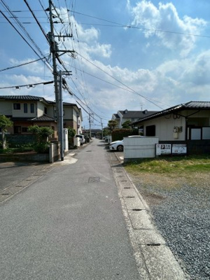 【前面道路含む現地写真】 | 熊本市南区上ノ郷一丁目