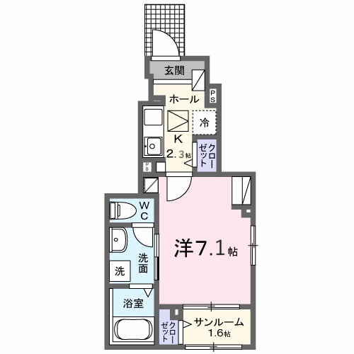 コロレ宝永町の間取り|間取図