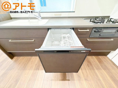【設備】 | 駿東郡清水町堂庭　新築一戸建て　4号棟 | 家事負担が軽減される便利な食洗器付♪