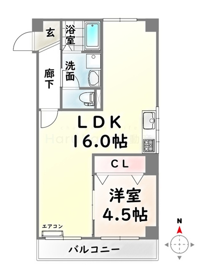 【間取り】 | LA096【名古屋市賃貸・リノベーション】