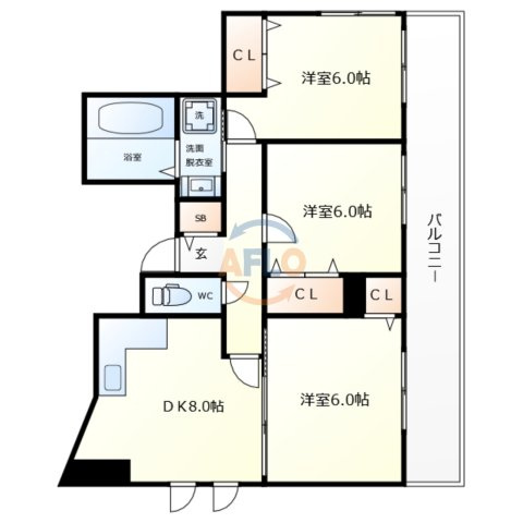 プレシャスUSの間取り|プレシャスUS　間取り
