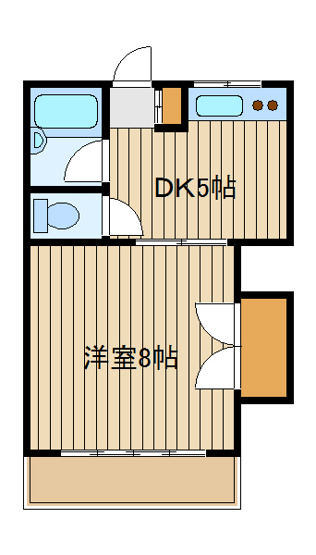【間取り】 | コーポリベロ