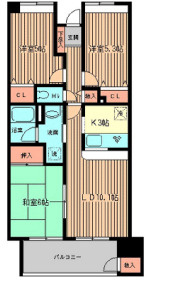 【間取り】 | サンハイク7東小金井