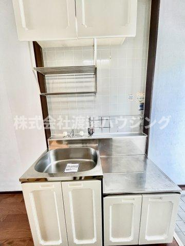 ヴィラージュみのお B棟のキッチン
