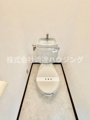 ヴィラージュみのお B棟のトイレ