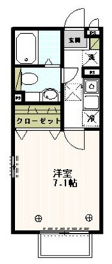 【間取り】 | クレールメゾンⅠ