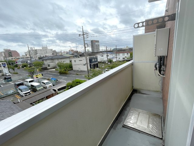 マンションオリーブのバルコニー