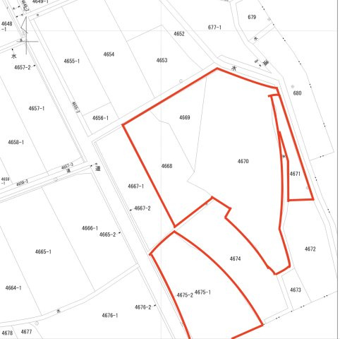 {青地}高崎市倉渕町三ノ倉4668,4669,4670,4671