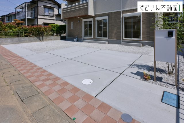 【駐車場】 | blooming garden深谷市上柴町東5丁目　新築住宅 | 現地(2026年5月撮影)