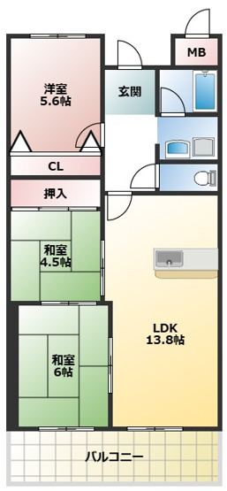 【間取り】 | プランドールマツカワ