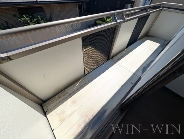 つつじが丘貸家群のバルコニー|イメージ（同施工会社同一モデルの写真です）