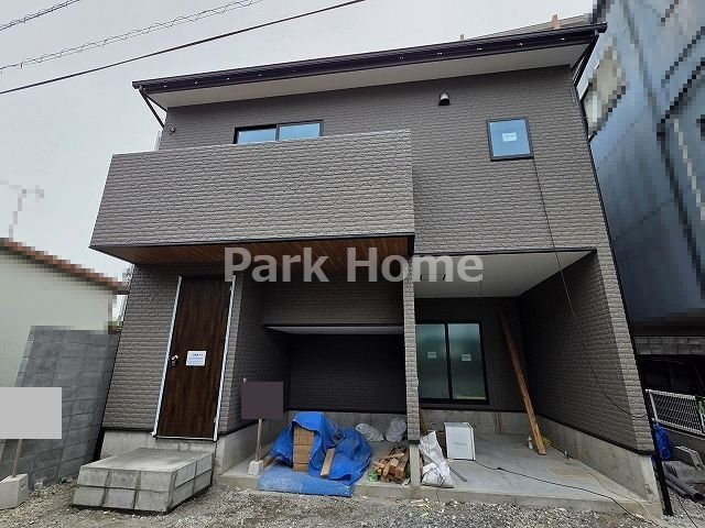 高知市旭駅前町　新築戸建ての外観|2026.5月末：建築中