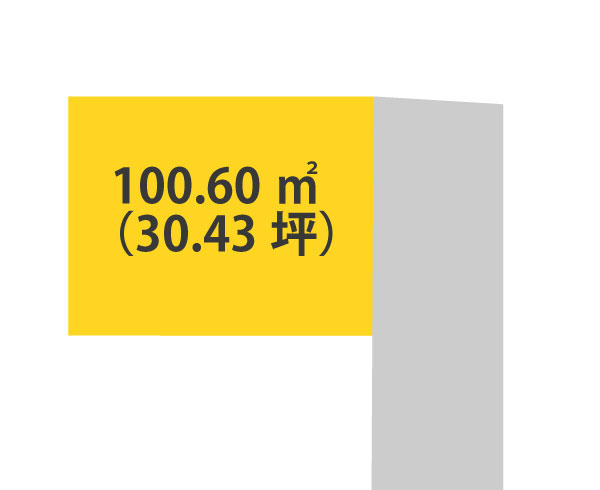 海南市岡田・土地・56977の区画図
