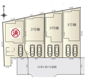 【外観パース】 | 茅ヶ崎市中島　新築戸建て全4棟 | 4号棟