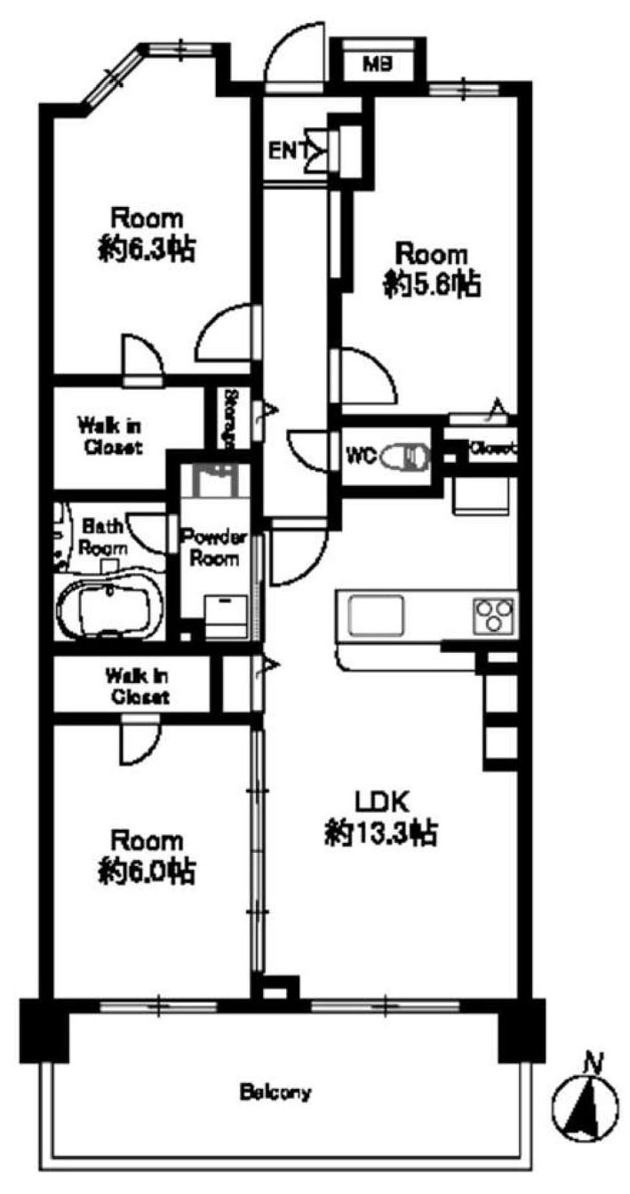 東村山市美住町１丁目の中古マンション