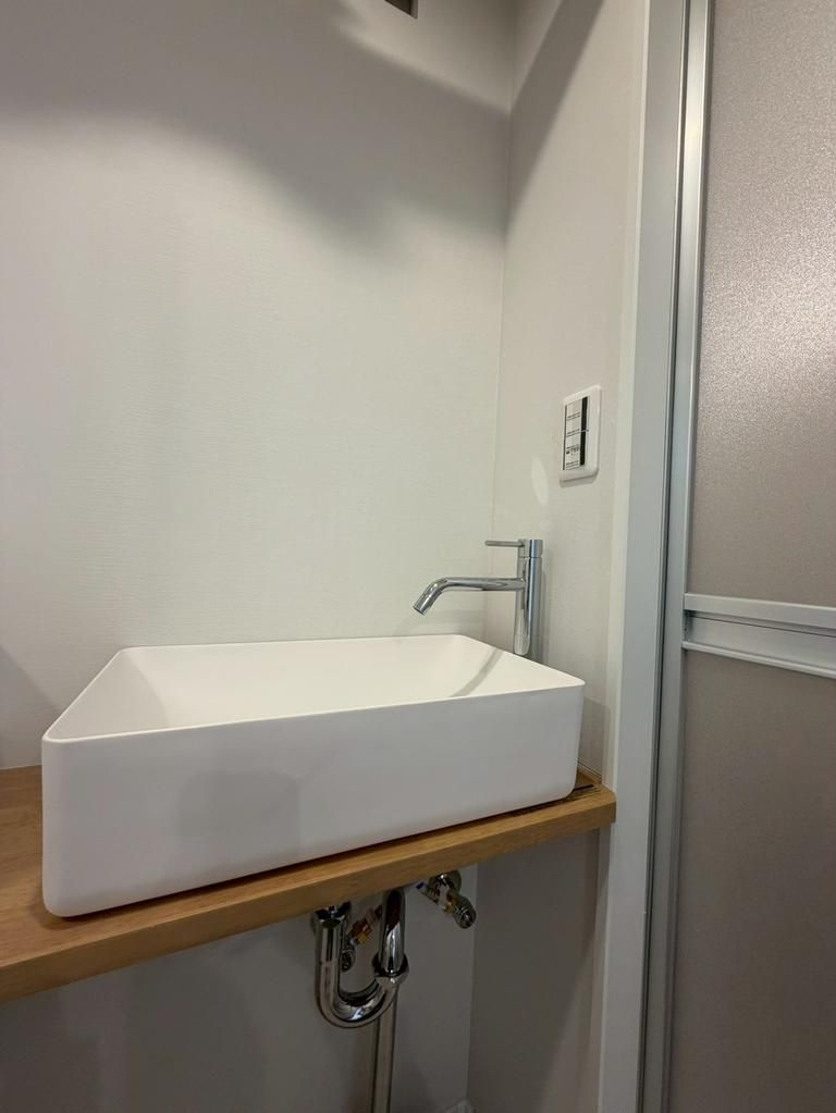 調布市染地３丁目の中古マンションの独立洗面台