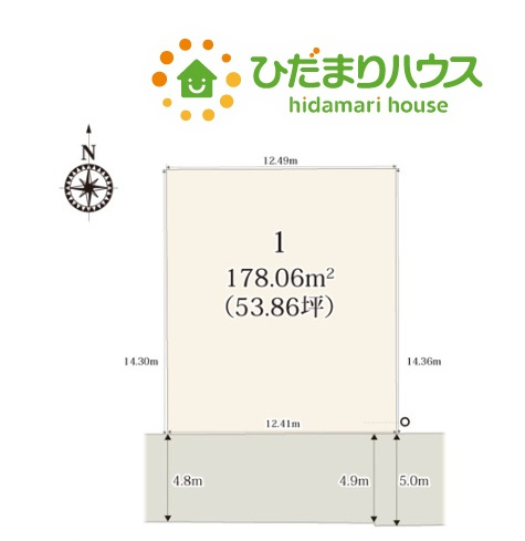 寄居町鉢形　第6期　新築一戸建て　クライン　01の区画図