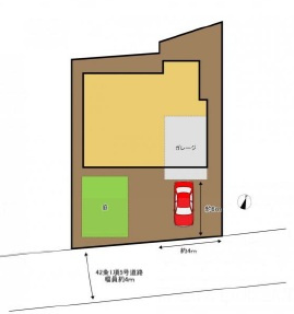 習志野市藤崎７丁目の区画図