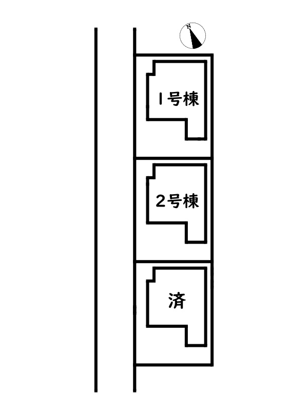 姫路市東山4期/新築戸建の区画図