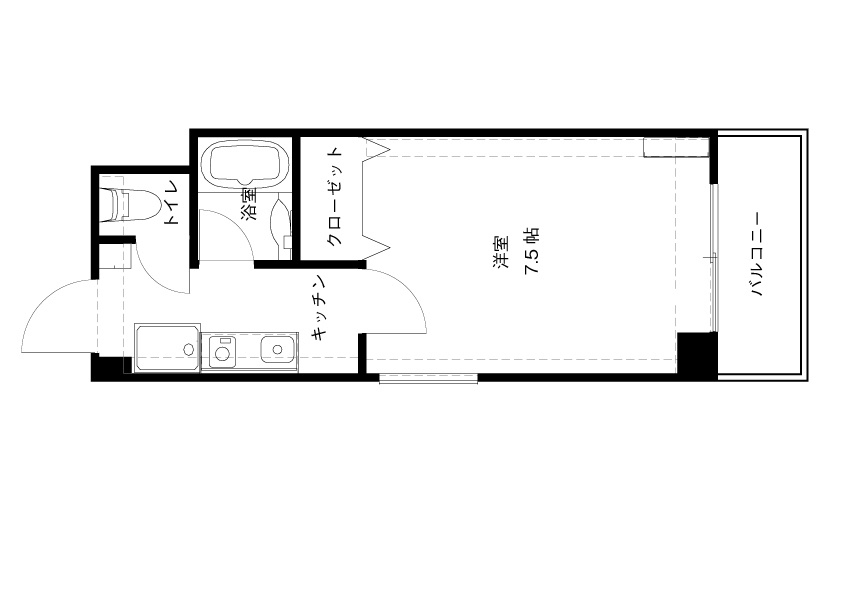 コンフォート藤江の間取り