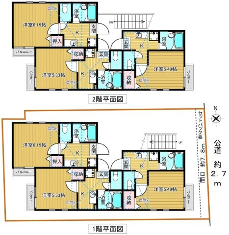 　☆　ドゥージエーム　☆の間取り