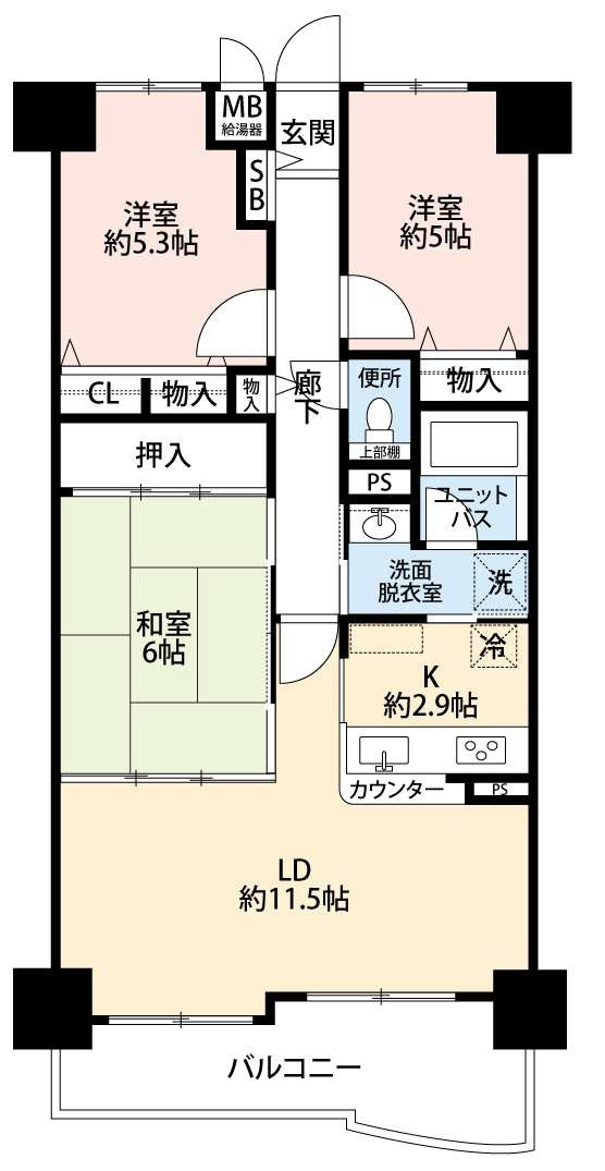 エクセランス大久保Ⅱ番館
