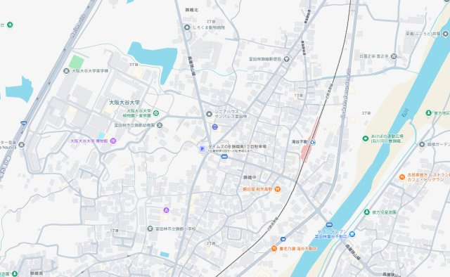 富田林市錦織北　第2期　新築一戸建ての地図