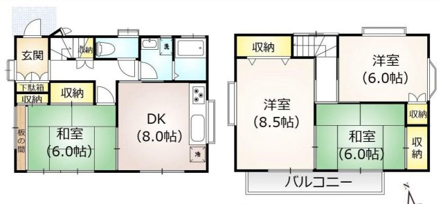 青梅市長淵５丁目の中古一戸建